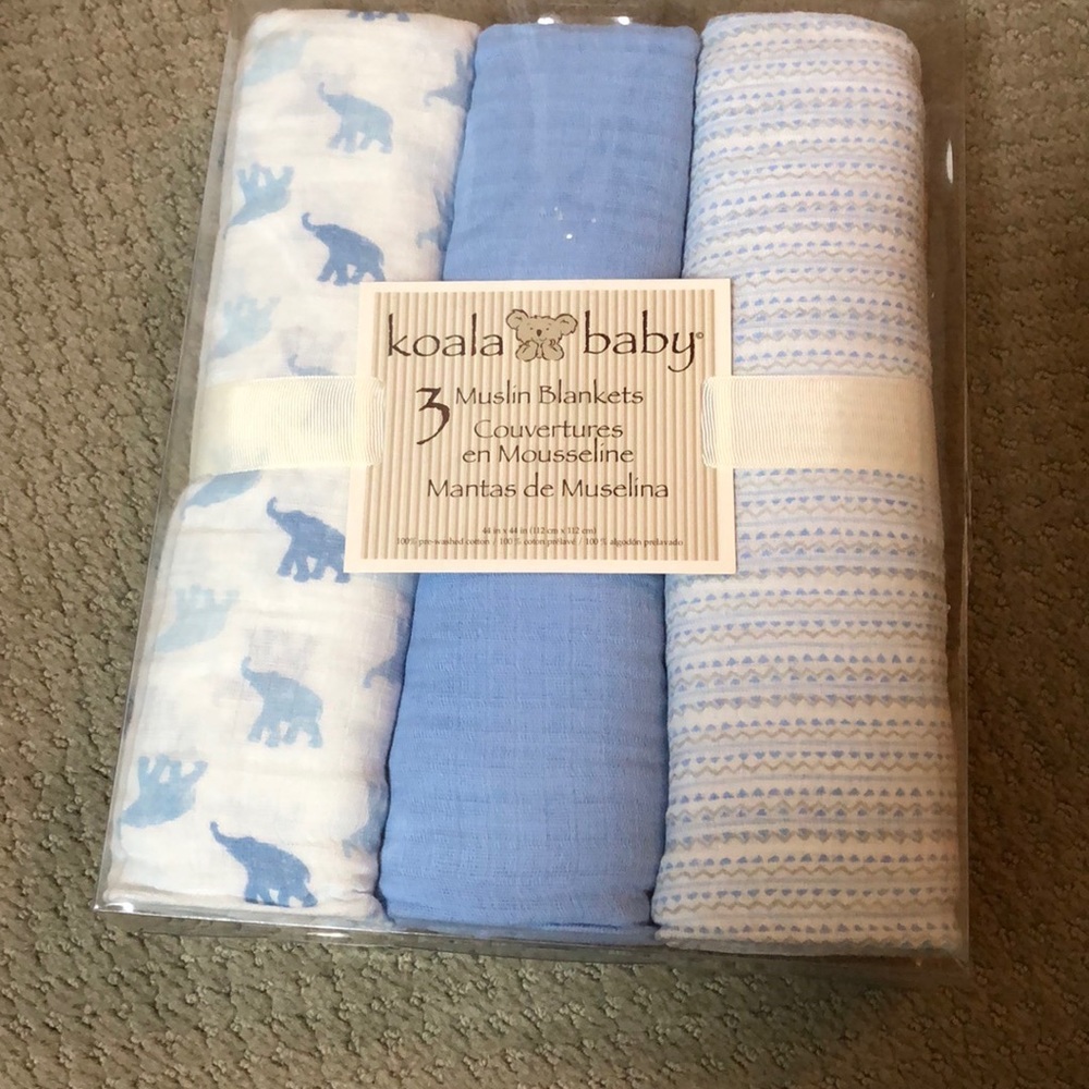 Muslin blankets